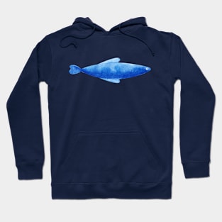 Blue fish Hoodie